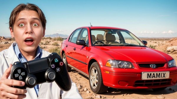 Сделал Машину на Пульте Управления