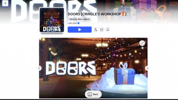 Doors новогоднее обновление! играю в Doors