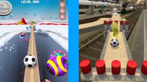 Going balls All Levels Gameplay IOS Android Going Balls level 1255  Speed Run