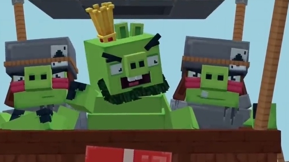 Энгри бердс: Леонард на воздушном шаре 🎈 смотреть онлайн