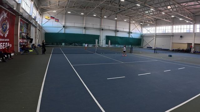 Турнир в Новороссийске по большому теннису  Чиналиева Арина - Климова Анна 21.12.2025