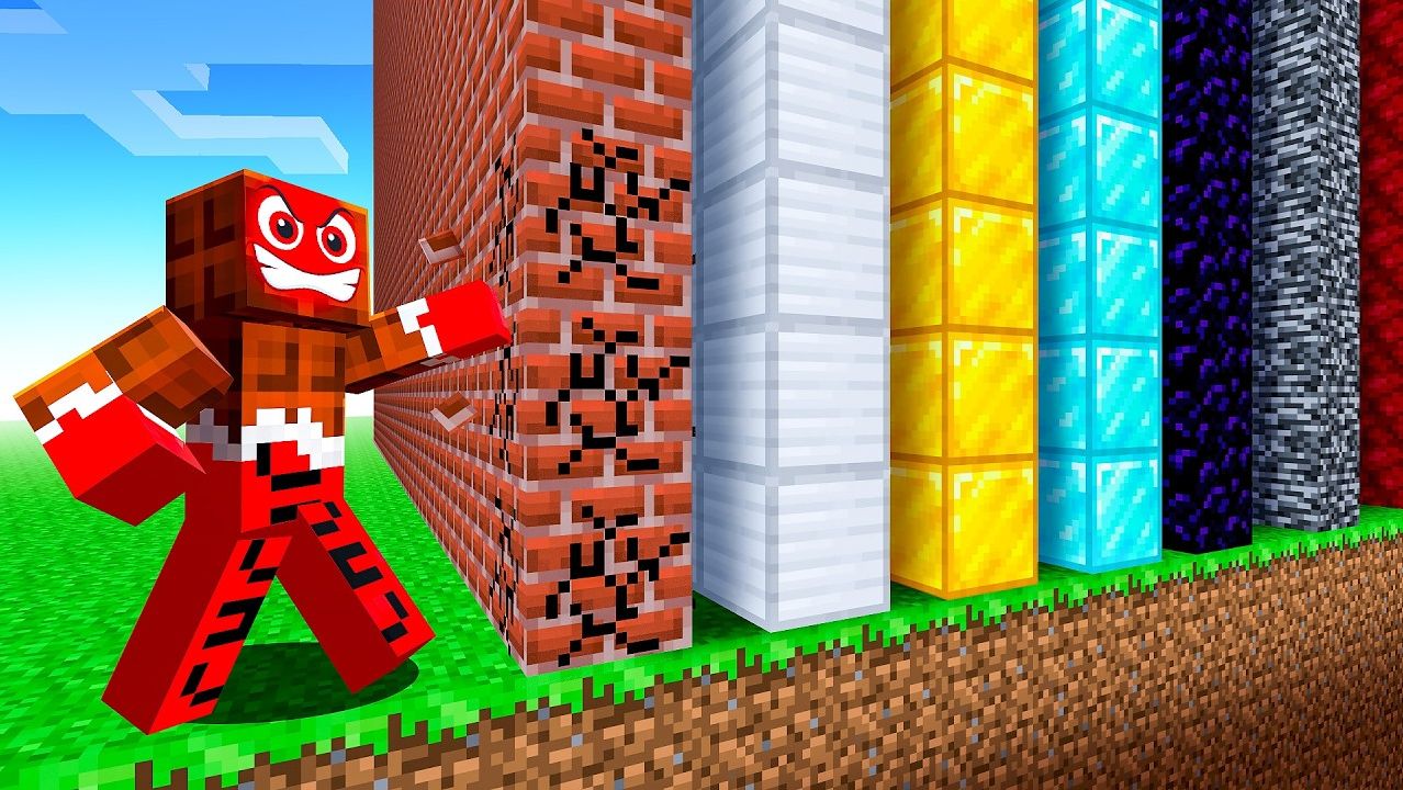 👊СЛОМАЙ ВСЕ СТЕНЫ, ЧТОБЫ ПОБЕДИТЬ В МАЙНКРАФТ!💥 смотреть онлайн