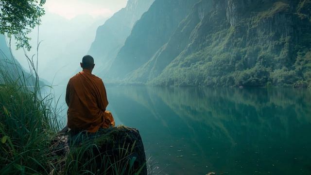 Спокойное течение - Глубокая исцеляющая музыка Тибета для медитации и восстановления смотреть онлайн