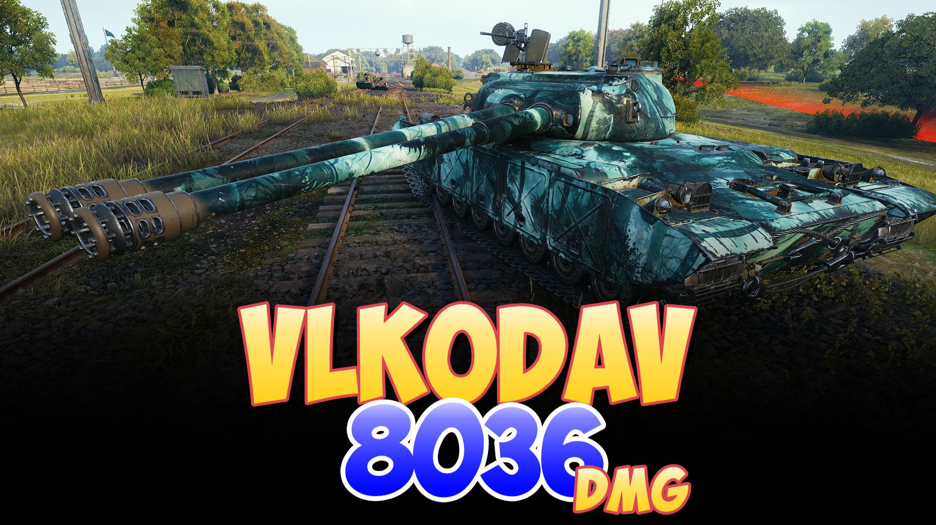 Vlkodav - 6 Фрагов 8K Урона • Мир Танков смотреть онлайн