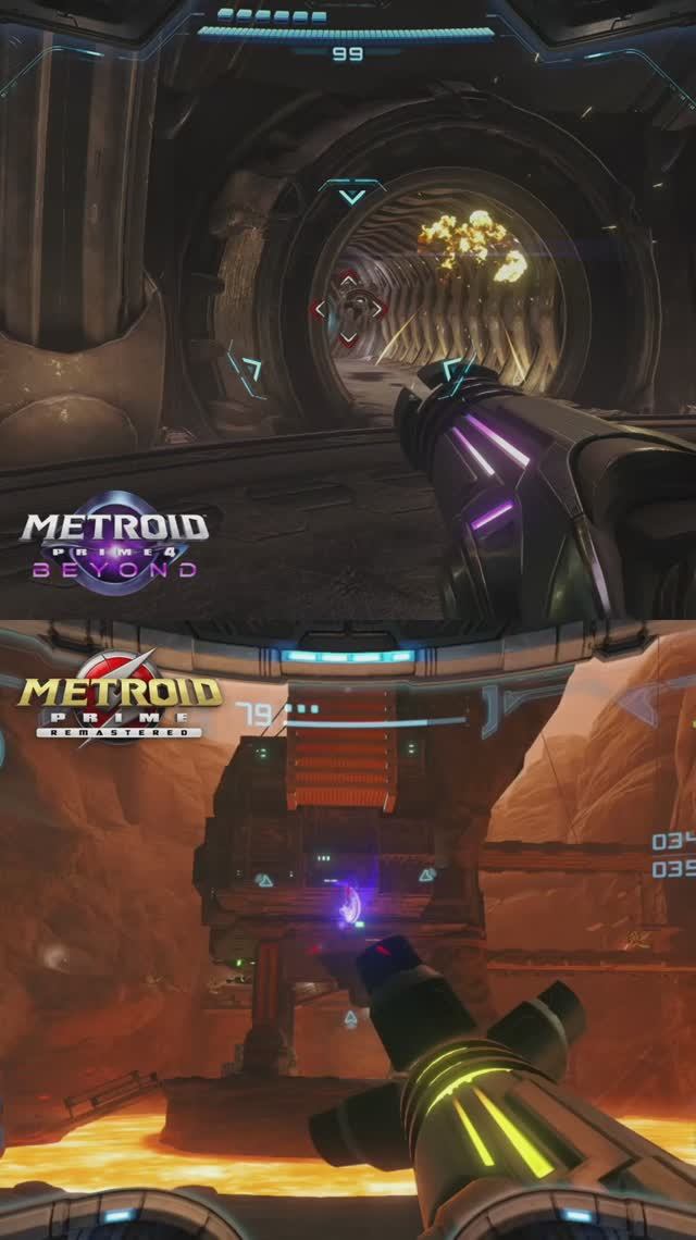 Сравнение Metroid Prime 4 Beyond и Metroid Prime Remastered
