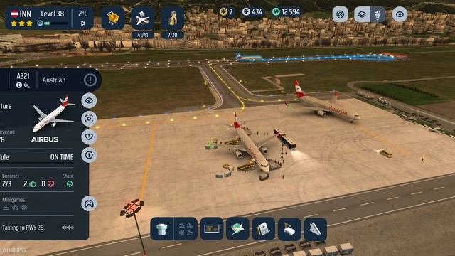 World of Airports. Gameplay. Plane spotting. Innsbruck #2 смотреть онлайн