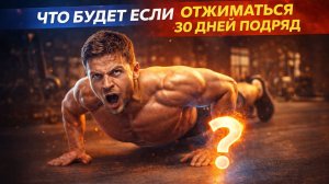 Я ОТЖИМАЛСЯ 30 ДНЕЙ ПОДРЯД, ЧТО ПРОИЗОШЛО С МОИ ТЕЛОМ