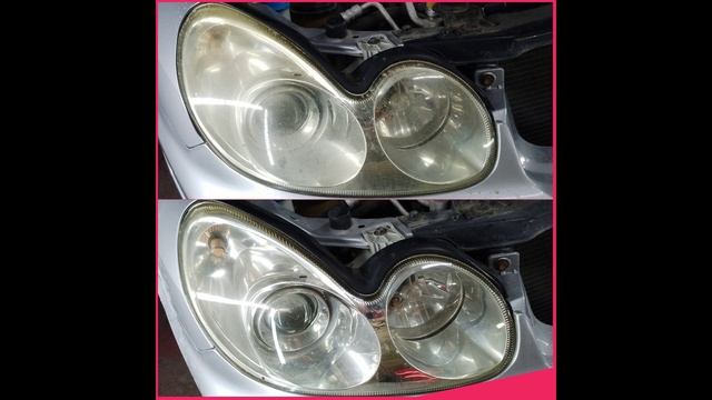 Химическая полировка передней оптики Hyundai Sonata 21.12.2025 г.