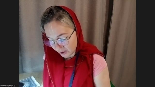 Настройка на джапу Виджая Анурадха деви даси 22.12.2025 смотреть онлайн