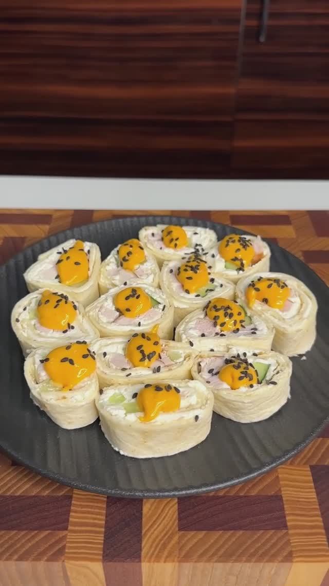 Вкусный ленивый ролл - закуска😋 смотреть онлайн