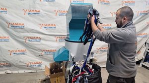 Переработка обрезков ткани в сырьё для набивки | Дробилка для ткани МИ-600