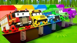 (Обучающее видео) Учите цвета с игрушками для детей