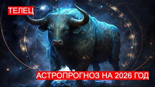 АСТРОПРОГНОЗ НА 2026 ГОД ДЛЯ ТЕЛЬЦА. ВРЕМЯ НОВЫХ НАЧИНАНИЙ И РОСТА
