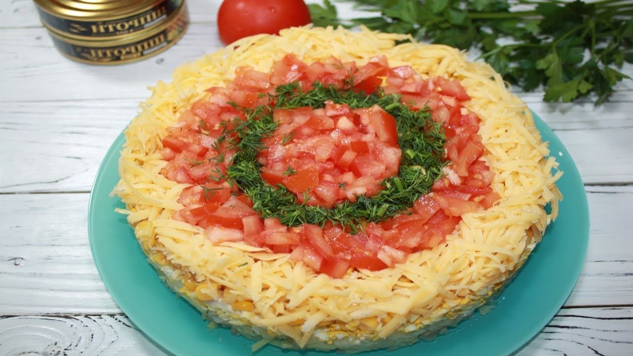 САЛАТ на Новый год 2026 | Быстрый и Простой Рецепт Праздничного Салата смотреть онлайн