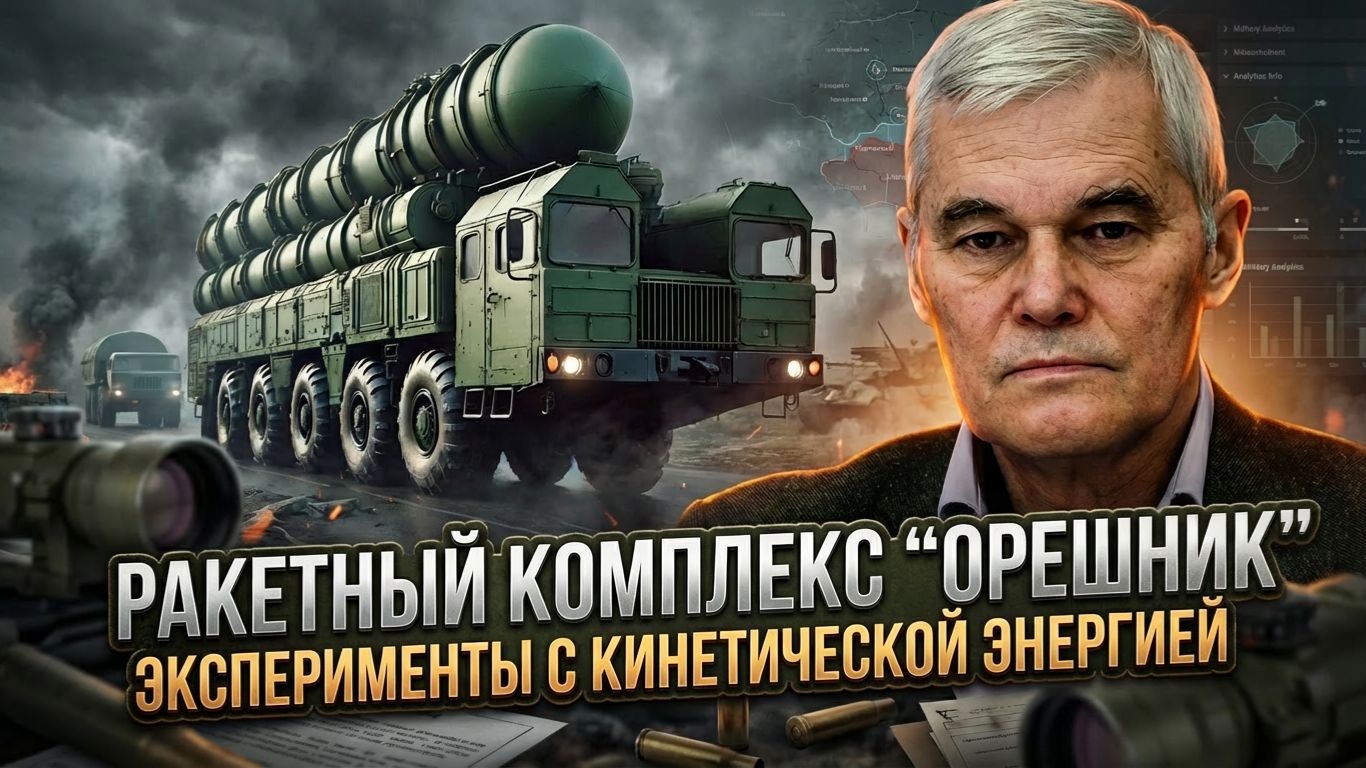 Константин Сивков | Ракетный комплекс "Орешник". Эксперименты с кинетической энергией смотреть онлайн