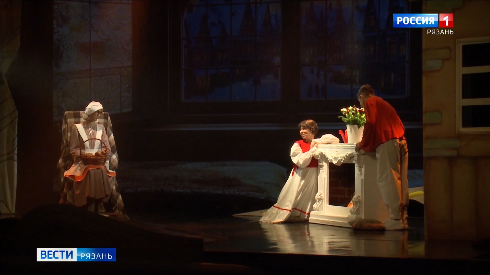 Новогодний мюзикл "Снежная королева" поставили в музыкальном театре смотреть онлайн