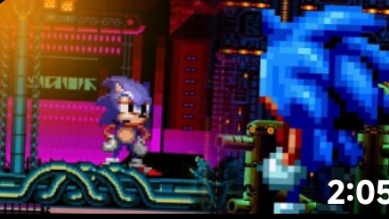 Sonic CD против Sonic Mania Спрайт анимация [перезалив] смотреть онлайн