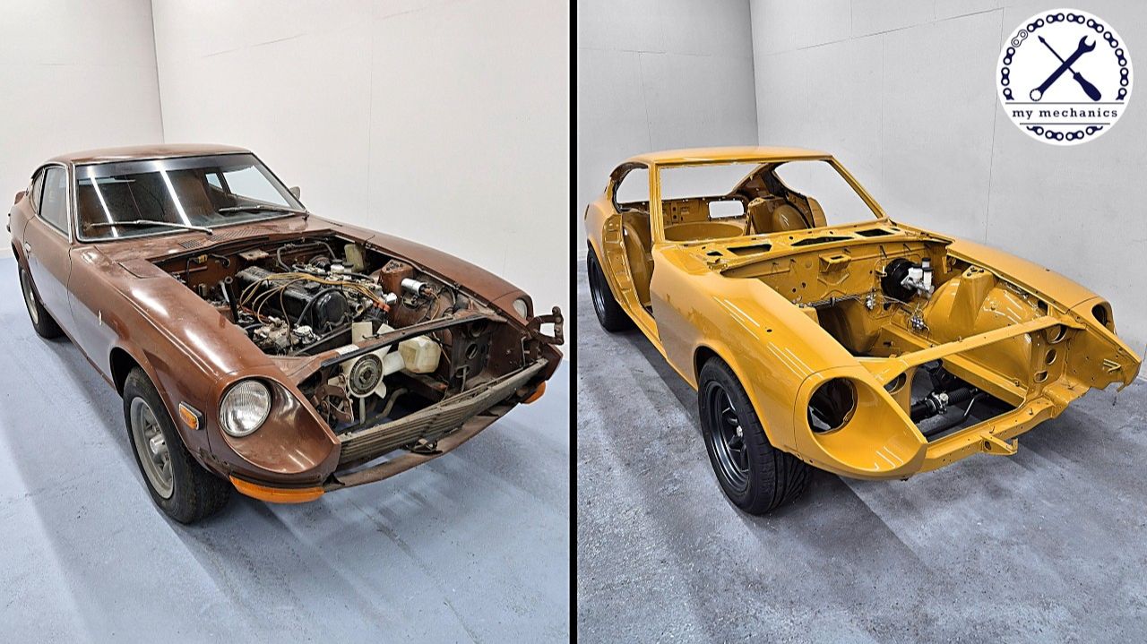 The Datsun 240Z Restoration So Far - 2.5 Years in One Video (Part 1-8) (2160p_30fps_AV1-128kbit_AAC) смотреть онлайн
