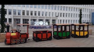 Пятигорск, декабрь 2025 года, зимний городок на площади.