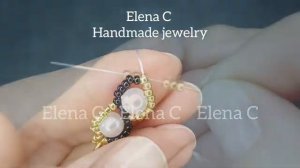 Простой и Красивый Браслет из бисера и бусин от Elena C - Украшения ручной работы