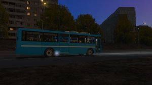 Поездка на Hyundai Super Aero City 540 по маршруту №116 по карте Чистогорск 0.9