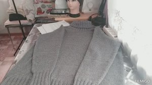 22.12.25. СВИТЕР И ШАПКИ   ///  ГОТОВЫЕ РАБОТЫ /// Ответ о машине ЛК-150 и его расширении.