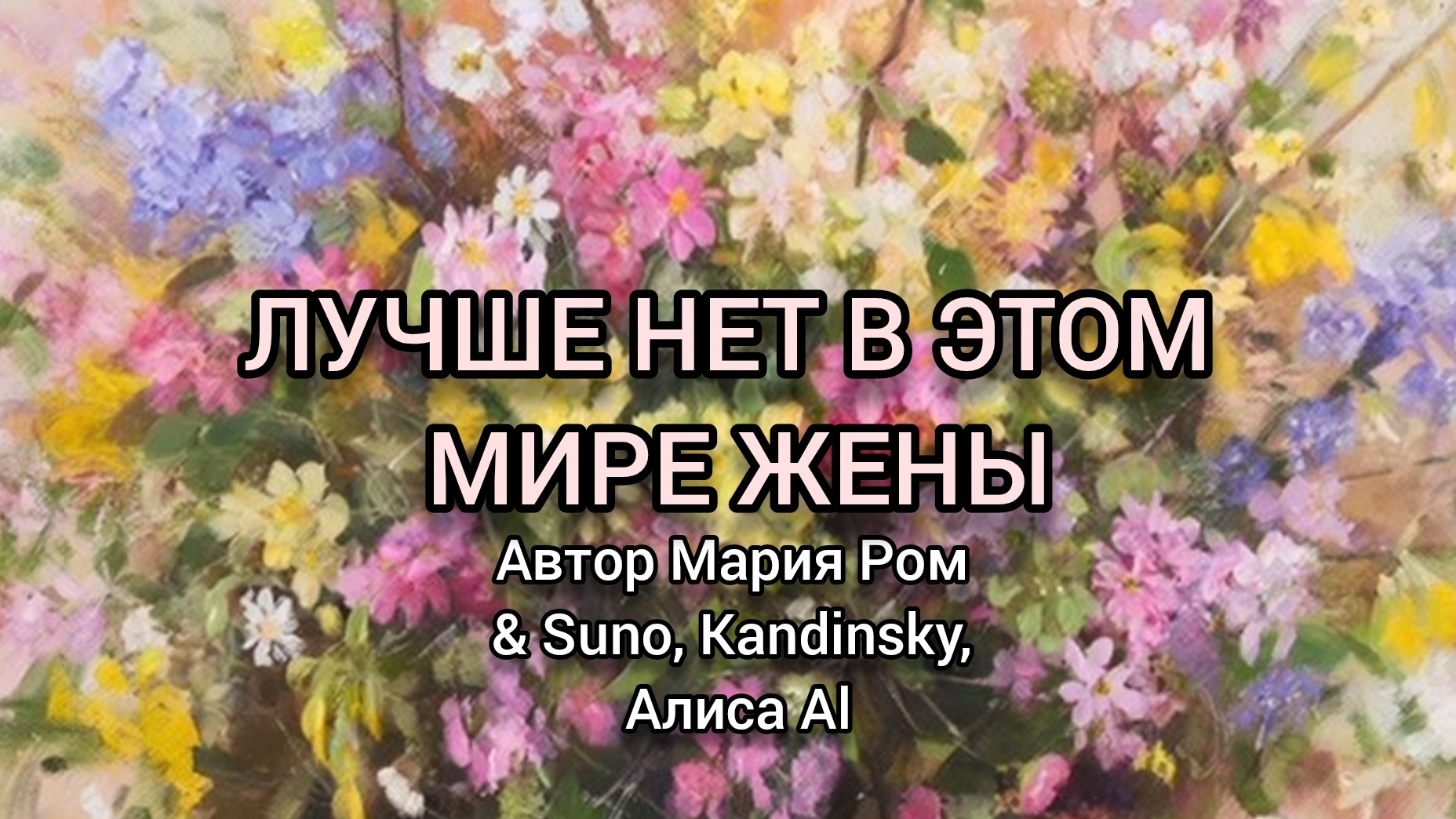 ЛУЧШЕ НЕТ В ЭТОМ МИРЕ ЖЕНЫ Автор Мария Ром #песня #музыка #новаяпесня #марияром смотреть онлайн