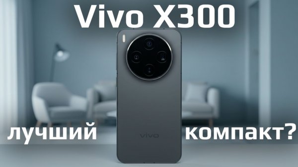 Не ждал ТАКОГО от компактного смартфона: Обзор Vivo X300