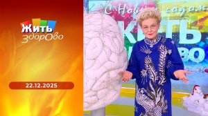Жить здорово! Выпуск от 22.12.2025
