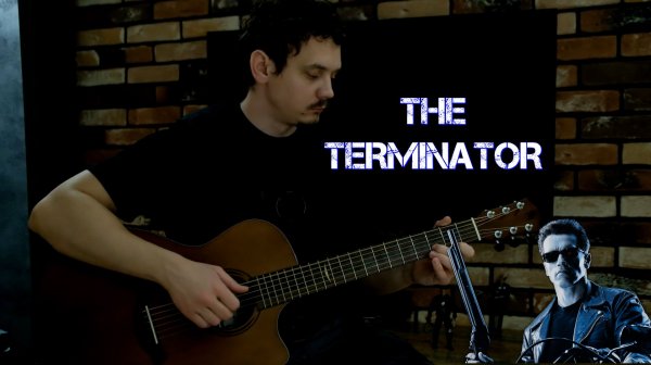 The Terminator – Main theme. Guitar cover. Easy version. #t2 #theterminator #guitarcover