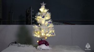 Сотрудники МЧС России наглядно показали опасность новогодних гирлянд