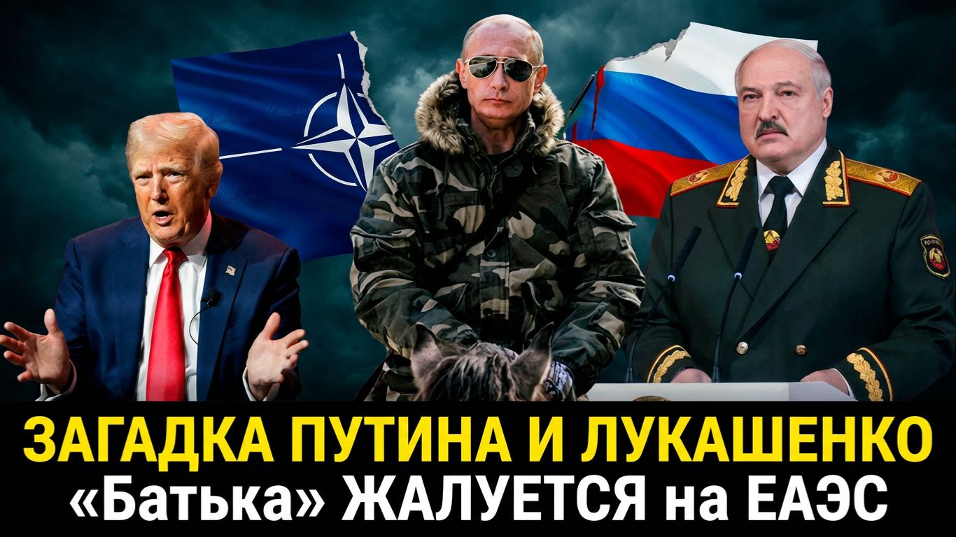 ЗАГАДКА ПУТИНА И ЛУКАШЕНКО «Батька» ЖАЛУЕТСЯ на ЕАЭС — а Путин ХВАЛИТ его ВЫСТУПЛЕНИЯ! смотреть онлайн