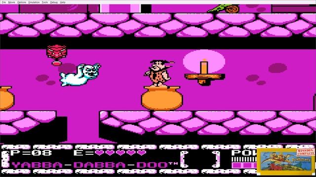 Flintstones, The: The Surprise at Dinosaur Peak! / Флинтстоуны 2 (nes/dendy) Прохождение