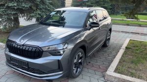 Обзор новый Шкода Кодиак (Skoda Kodiaq) Чехия из Казахстана Sportline 2025 из Казахстана за 4,8 млн