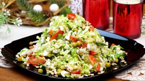 Авторский салат из пекинской капусты "Восторг"! Идеальный рецепт легкого салата без майонеза!