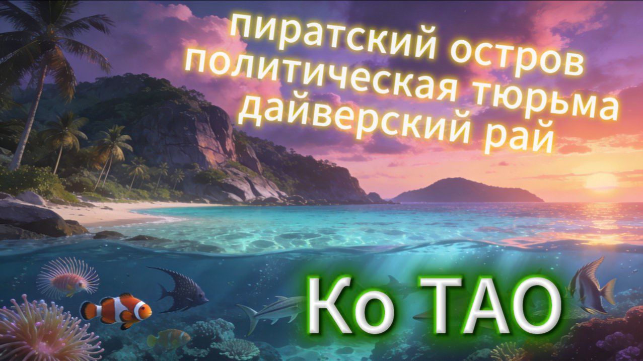 ЛУЧШИЙ ОСТРОВ В ТАИЛАНДЕ | Ко Тао - пираты, тюрьма и рай дайверов смотреть онлайн