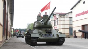 Средний танк Т-34-85, Музей отечественной военной истории, 7 мая 2025