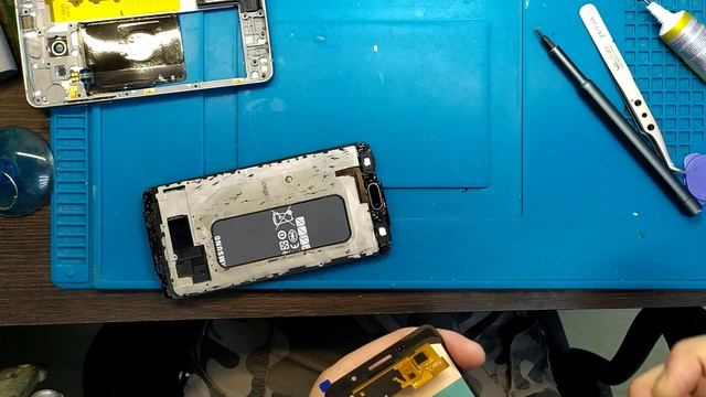 Samsung A5 ТИПИЧНЫЙ РЕМОНТ В МАСТЕРСКОЙ✔️