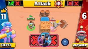 ПИРС vs ГЛОУБЕРТ | 1 vs 1 | Brawl Stars