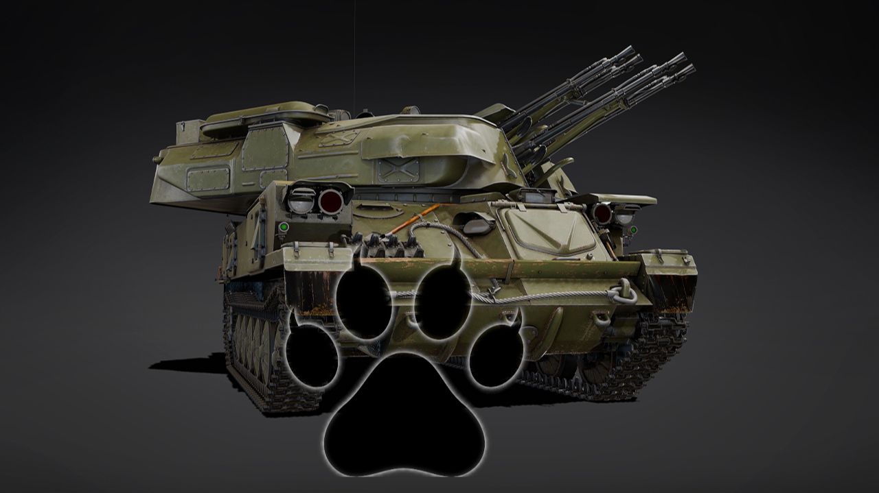 ЗСУ-23-4 в War Thunder, охота на наземку смотреть онлайн
