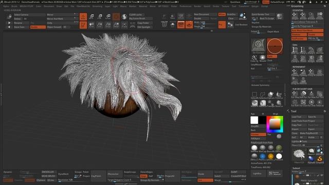 FiberMesh Grooming Kit