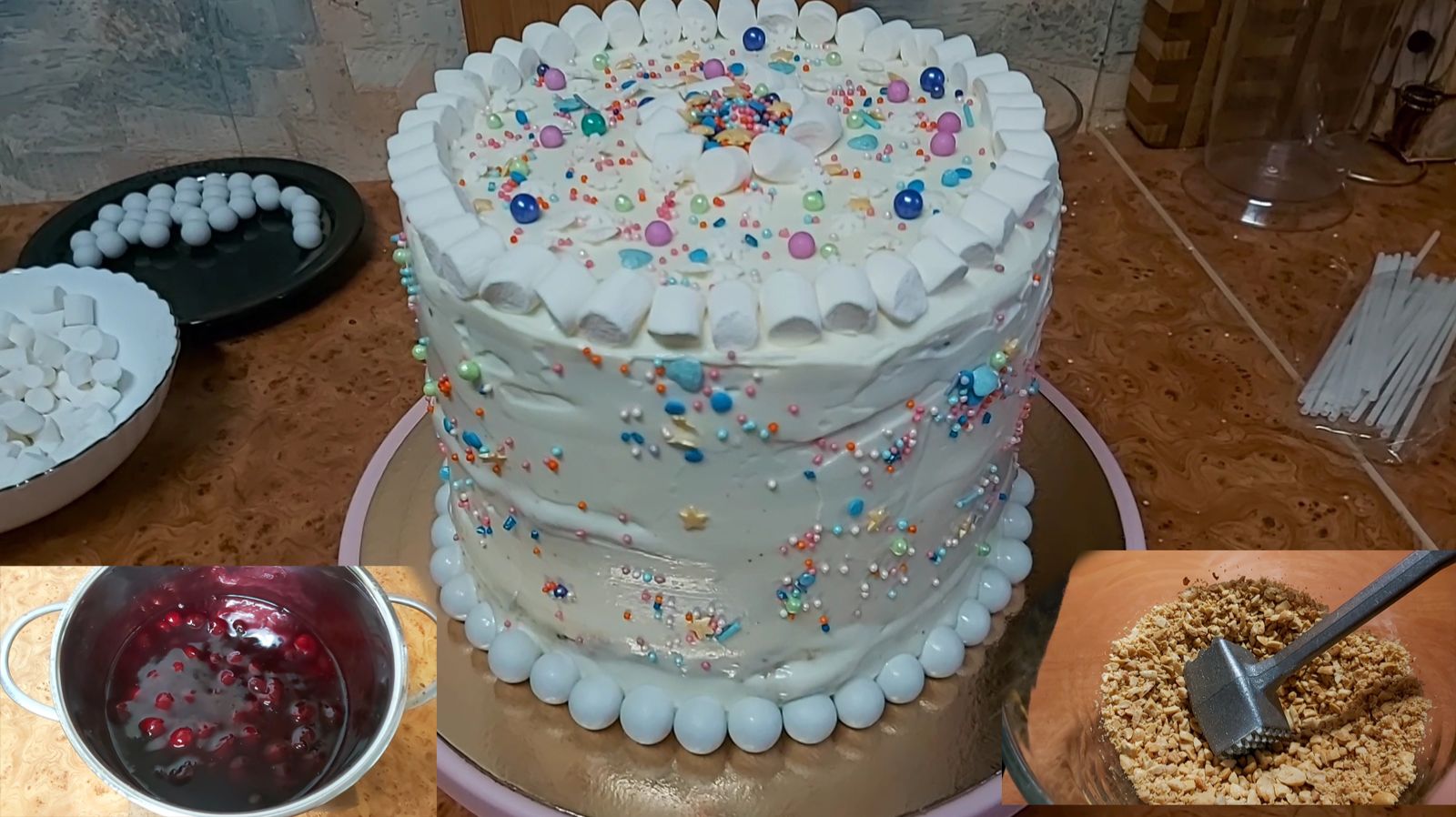 Часть 2-я Новый сыр - сплошное разочарование... Крем потек))) Торт плакал))) смотреть онлайн