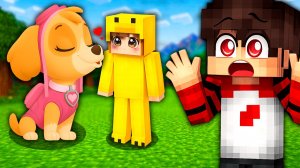 СЫНОК и СКАЙ ВЛЮБИЛИСЬ В ДРУГ ДРУГА В МАЙНКРАФТЕ!