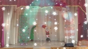 Оформление сцены для отчётного концерта!