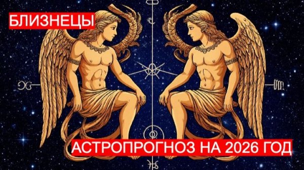АСТРОПРОГНОЗ НА 2026 ГОД ДЛЯ БЛИЗНЕЦА. ВРЕМЯ ЯРКИХ ПОДВИГОВ И НОВЫХ ПУТЕШЕСТВИЙ
