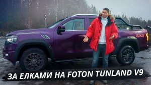 Можно ли путешествовать на пикапе? За елками на Foton Tunland V9 | Своими глазами