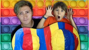 Манкиту делают Гигантский ПОП ИТ Своими Руками DIY