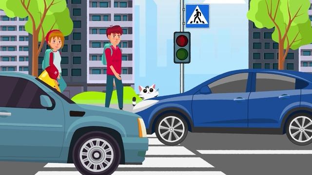 Лукойл l анимационный мультфильм о правилах ПДД Лукоша