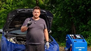 NORDBERG CMA30AB: аппарат для замены охлаждающей жидкости с подогревом