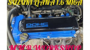 SUZUKI LIANA 1.6 M16A. Ремонт двигателя